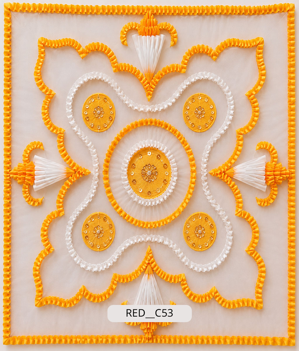 Concentric Medallion Grid (RED__C53)