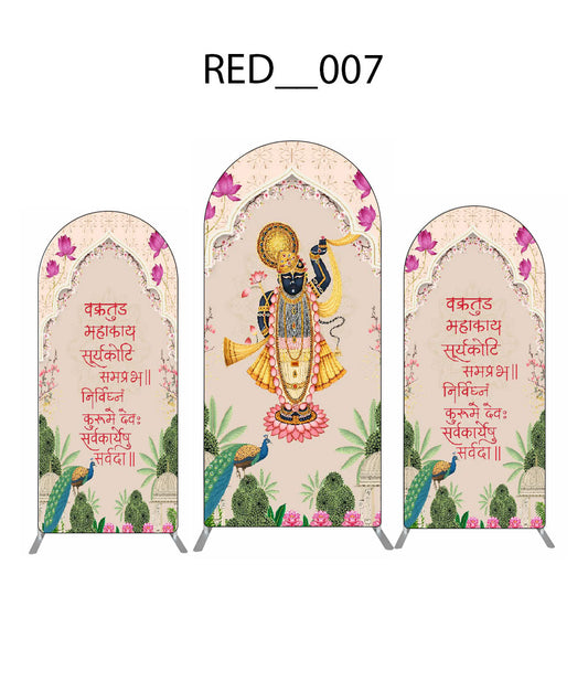 Kankotri Lekhan Backdrop