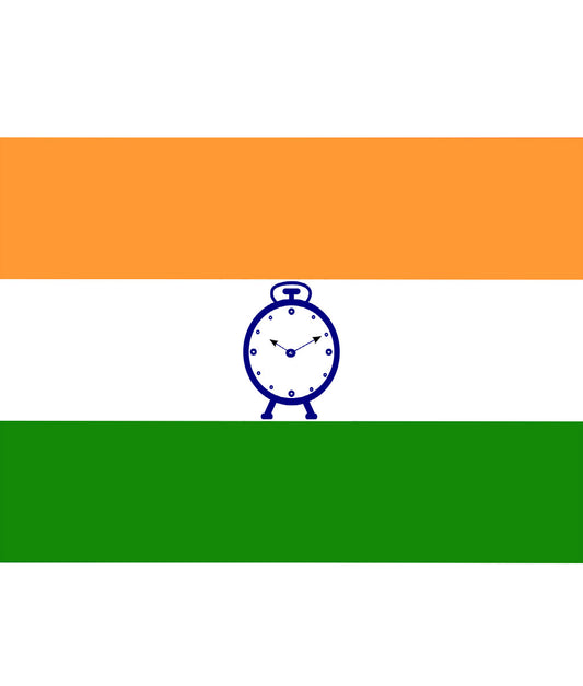Nationalist Congress Party (NCP) Flag