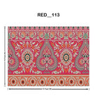 Gulab-Bari Pattern (RED_113)