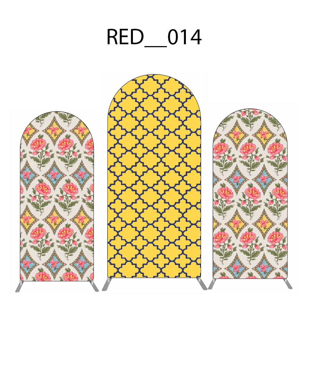 Mughal Jaali & Floral Pattern Theme