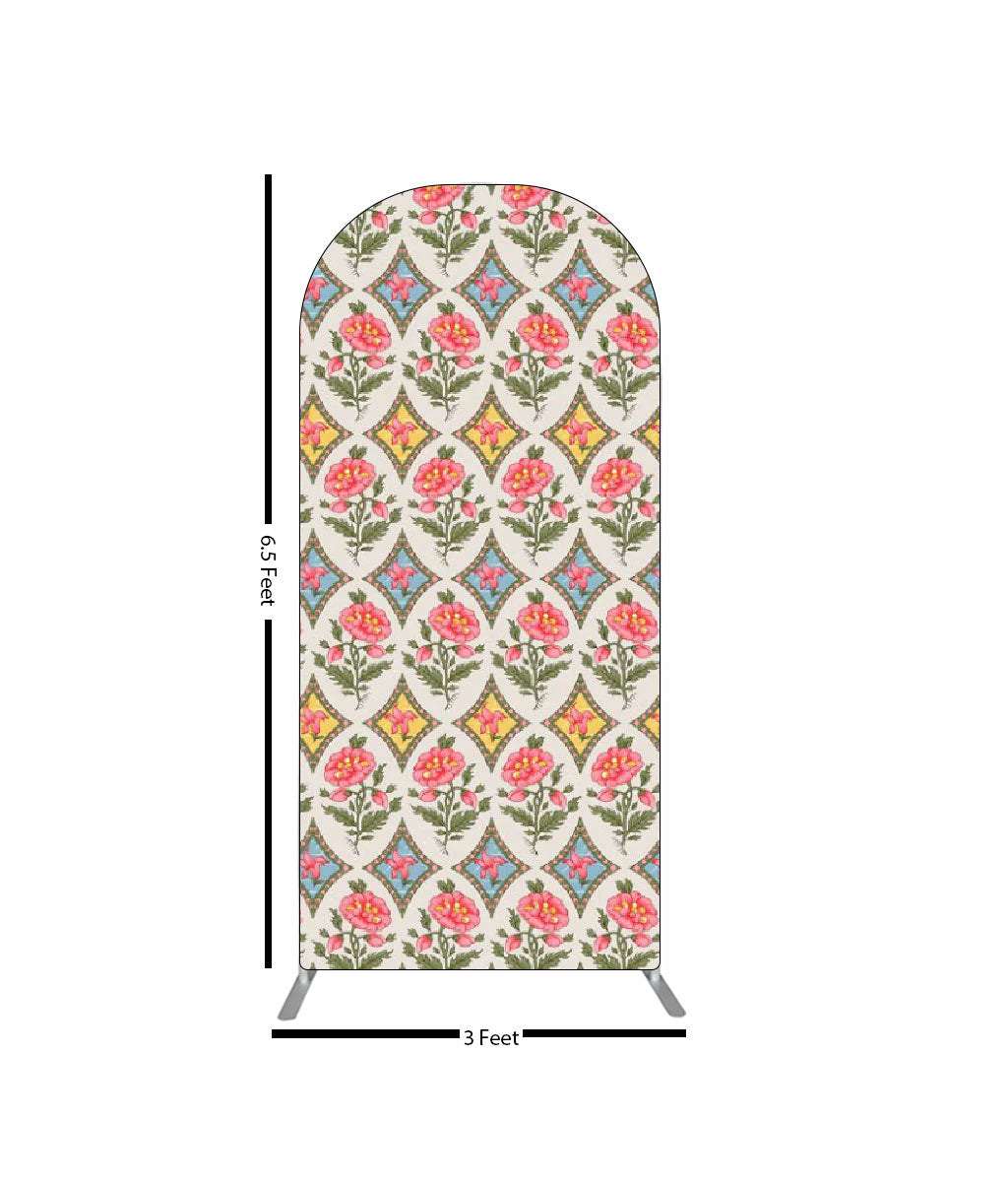 Mughal Jaali & Floral Pattern Theme