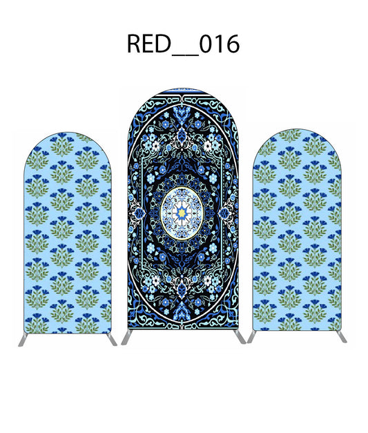 Create a Royal Ambiance: Persian Blue Carpet & Mughal Buta Theme