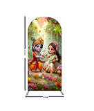 Radha Krishna Vrindavan Garden Theme