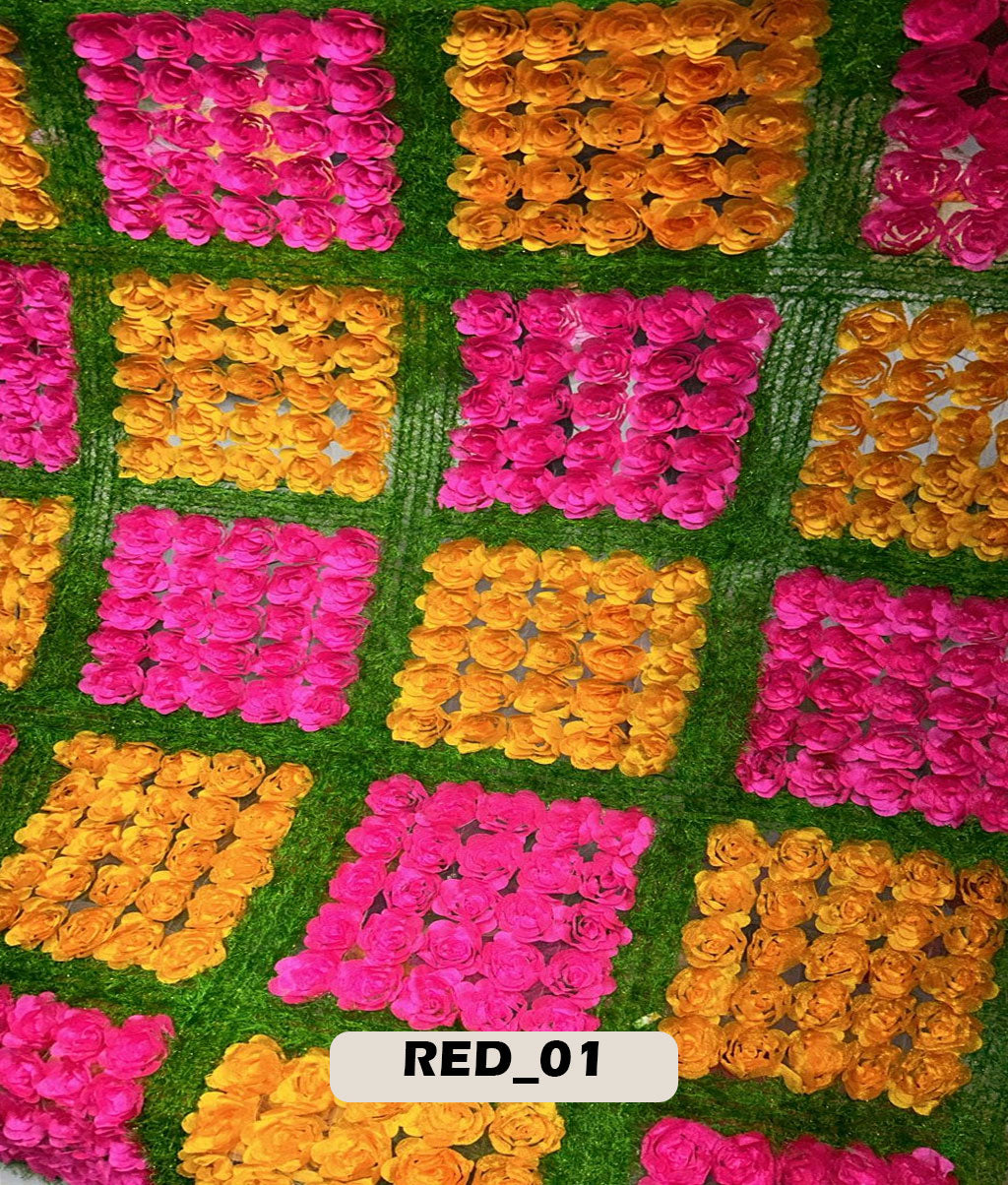 Flower Work Fabric