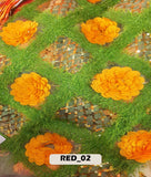 Flower Work Fabric