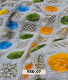 Flower Work Fabric