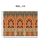 Imperial Floral Archway Rug (RED_115)
