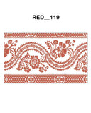 Tribal pattern Digital Parda (RED_119)
