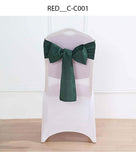Premium Polyester Chair Sash with Classic Bow