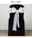 Premium Polyester Chair Sash with Classic Bow