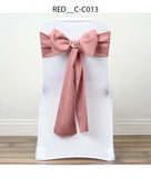 Premium Polyester Chair Sash with Classic Bow