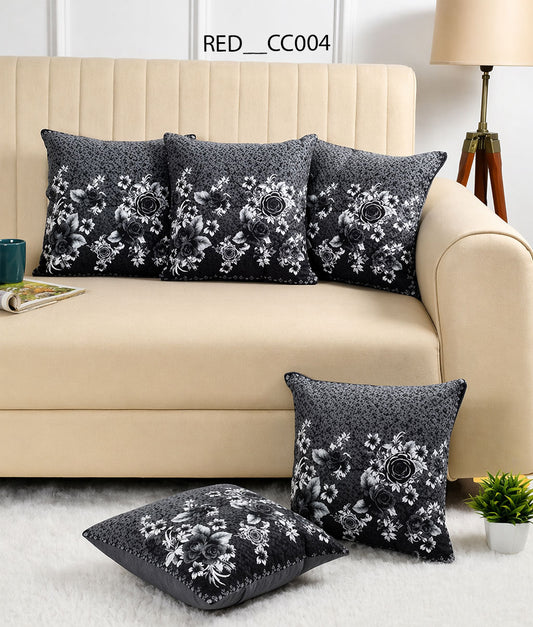 Kanish Textiles Premium Quilted Printed Cushion Cover - Royal events&decors #