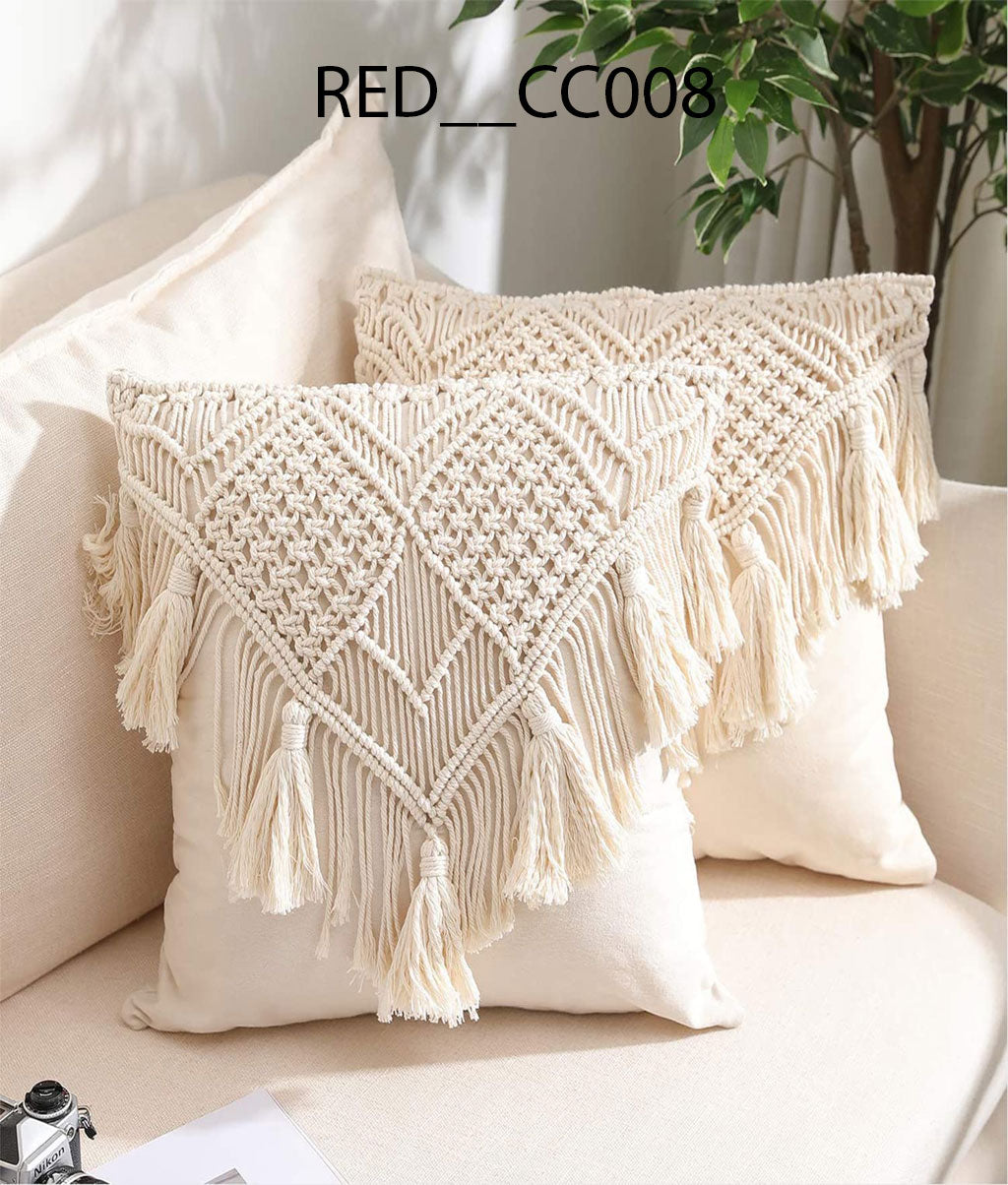 Cushion Covers – Cream Off White 16x16 (Set of 2) - Royal events&decors #