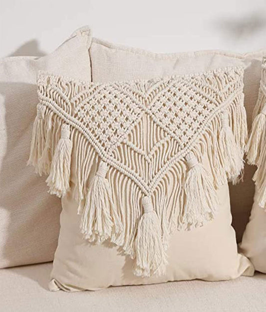 Cushion Covers – Cream Off White 16x16 (Set of 2) - Royal events&decors #