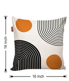 Premium Set of 5 Geometric Cotton Digital Printed Hand Stitched Throw Pillow/Cushion Covers - Royal events&decors #
