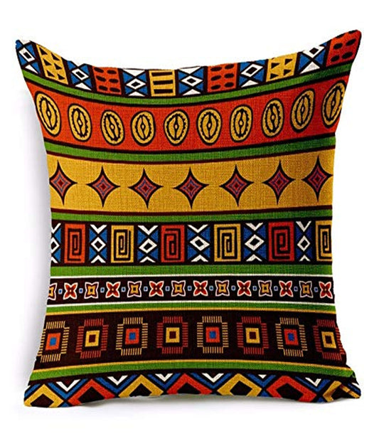 Set Of 5 Decorative Hand Made Jute Throw/Pillow Cushion Covers - Royal events&decors #