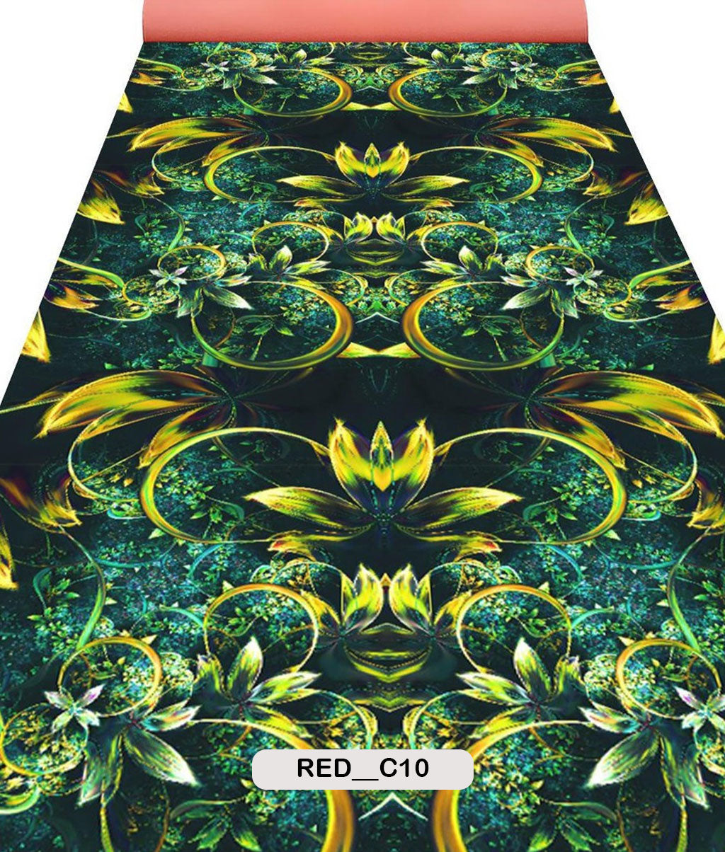 GREEN THEME CARPET