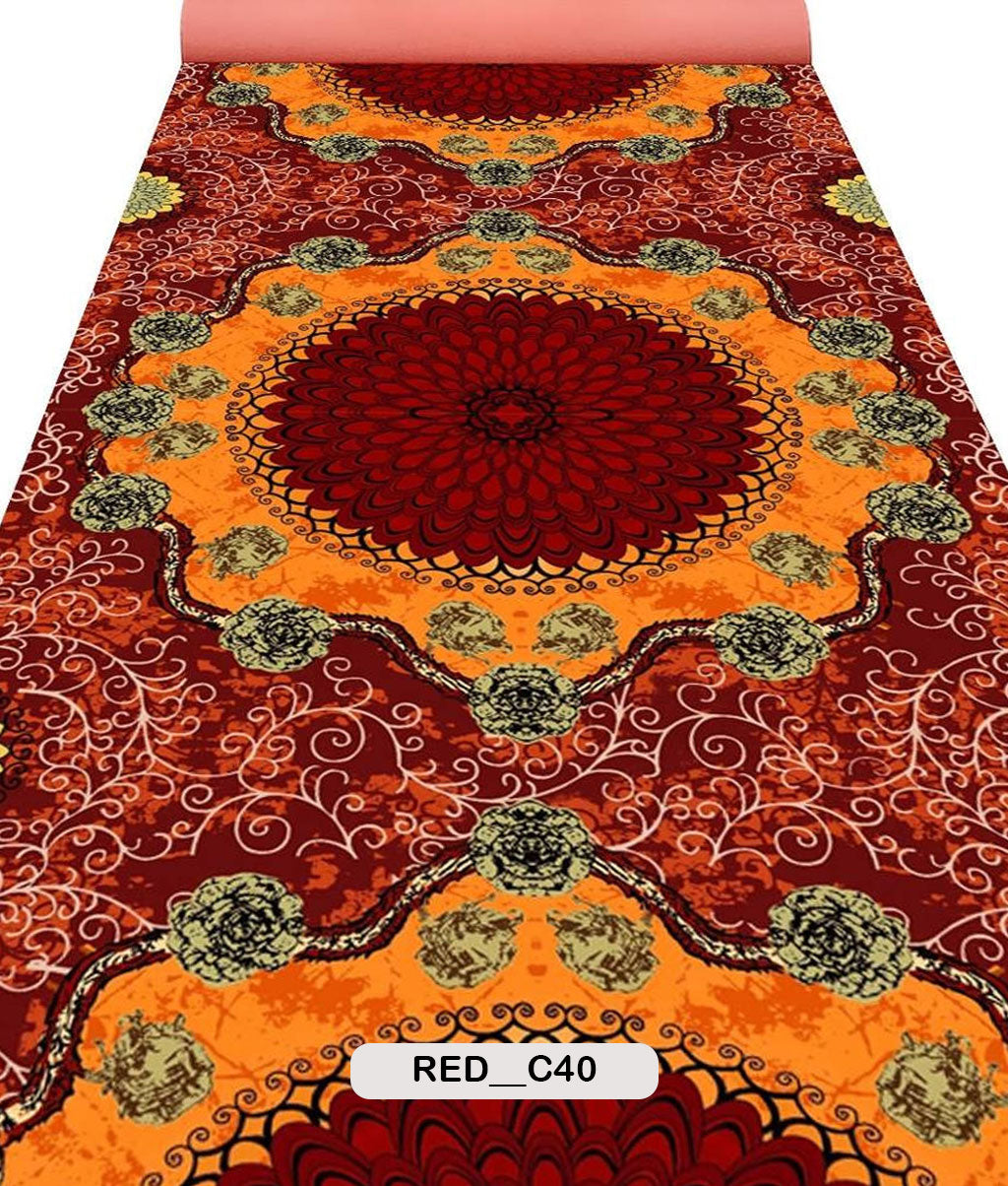 MAROON $ RED THEME CARPET