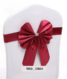IMPORTED LEATHER CHAIR BOW              