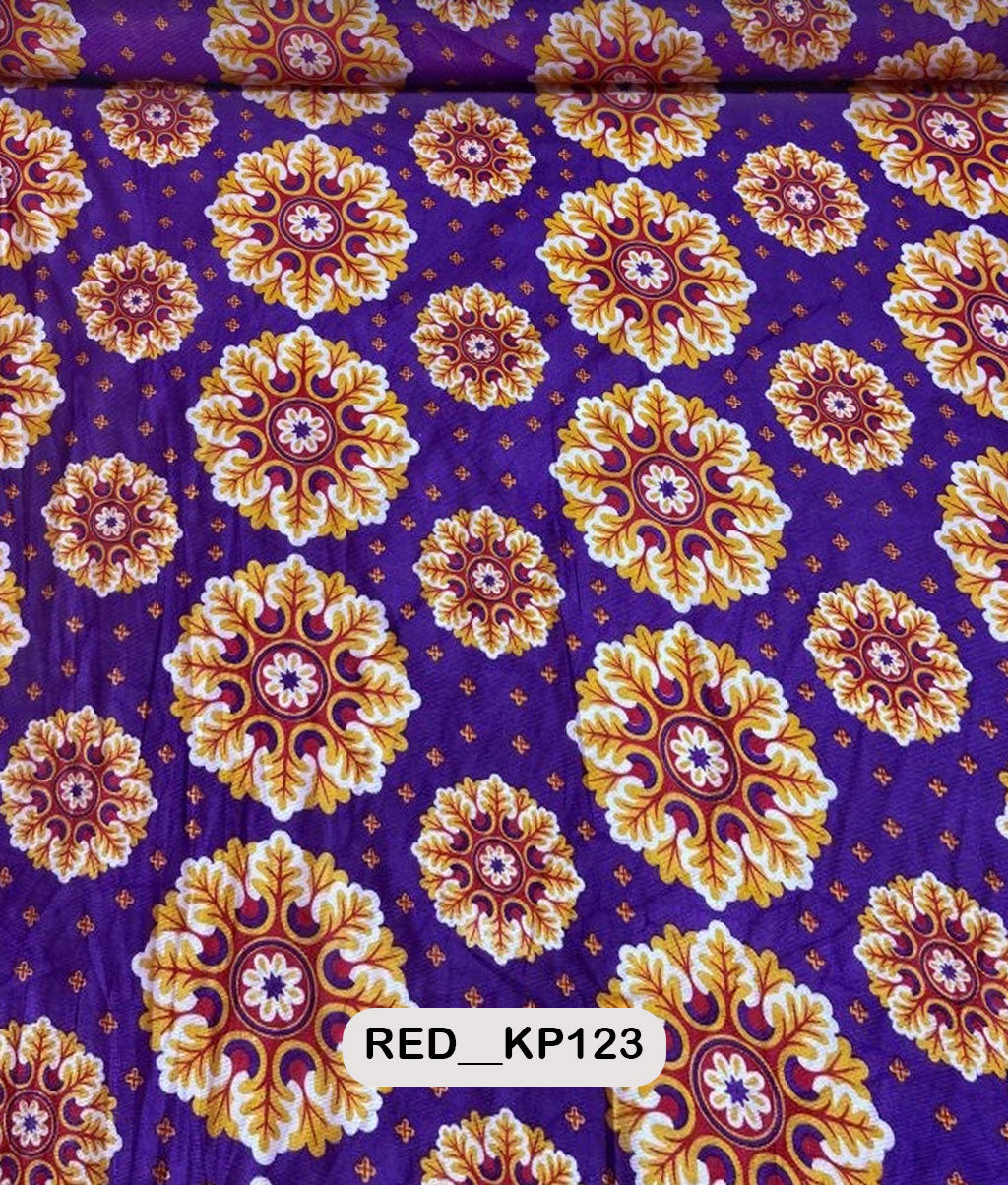 Knitting Print Fabric