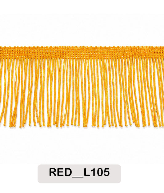 Classic Gold Long Fringe Lace Trim (RED__L105)