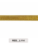Premium Gold Zari Lace Border (RED__L114)     