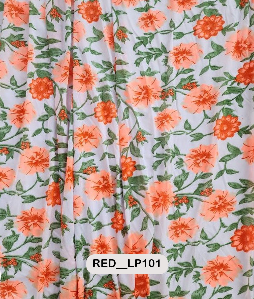 Bright Lycra Print Fabric