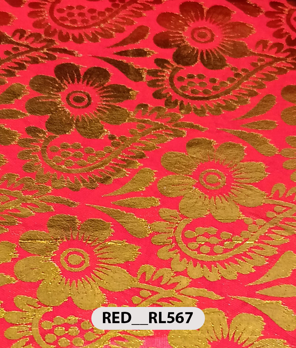 Roto Foil Print & Lycra Foil Print Fabric | Premium Shiny Decorative Fabric for Events & Draping (Copy)