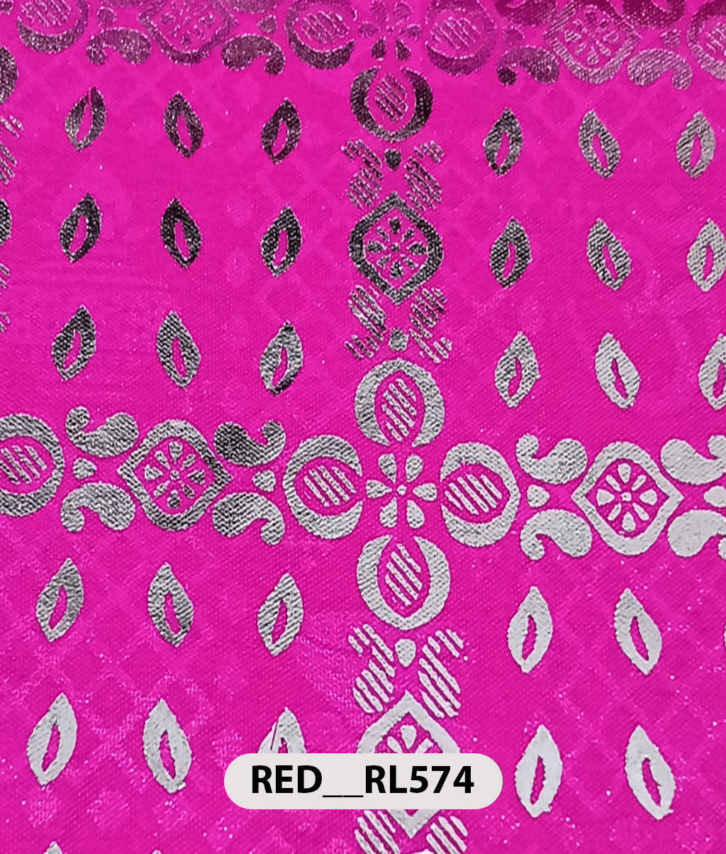 Roto Foil Print & Lycra Foil Print Fabric | Premium Shiny Decorative Fabric for Events & Draping (Copy)