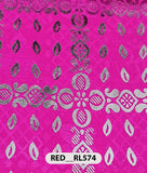 Roto Foil Print & Lycra Foil Print Fabric | Premium Shiny Decorative Fabric for Events & Draping (Copy)