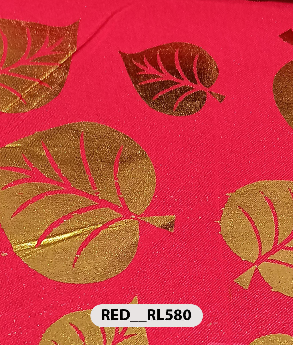 Roto Foil Print & Lycra Foil Print Fabric | Premium Shiny Decorative Fabric for Events & Draping (Copy)