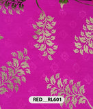 Roto Foil Print & Lycra Foil Print Fabric | Premium Shiny Decorative Fabric for Events & Draping
