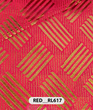Roto Foil Print & Lycra Foil Print Fabric | Premium Shiny Decorative Fabric for Events & Draping