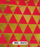 Roto Foil Print & Lycra Foil Print Fabric | Premium Shiny Decorative Fabric for Events & Draping