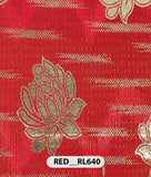 Roto Foil Print & Lycra Foil Print Fabric | Premium Shiny Decorative Fabric for Events & Draping