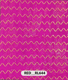 Roto Foil Print & Lycra Foil Print Fabric | Premium Shiny Decorative Fabric for Events & Draping