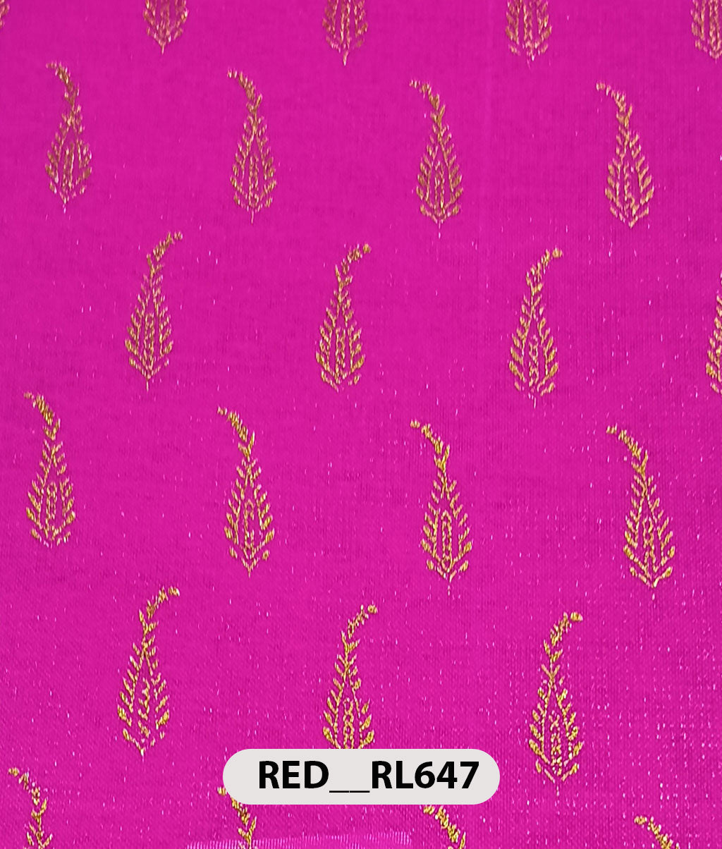 Roto Foil Print & Lycra Foil Print Fabric | Premium Shiny Decorative Fabric for Events & Draping