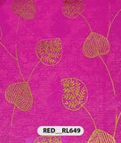 Roto Foil Print & Lycra Foil Print Fabric | Premium Shiny Decorative Fabric for Events & Draping