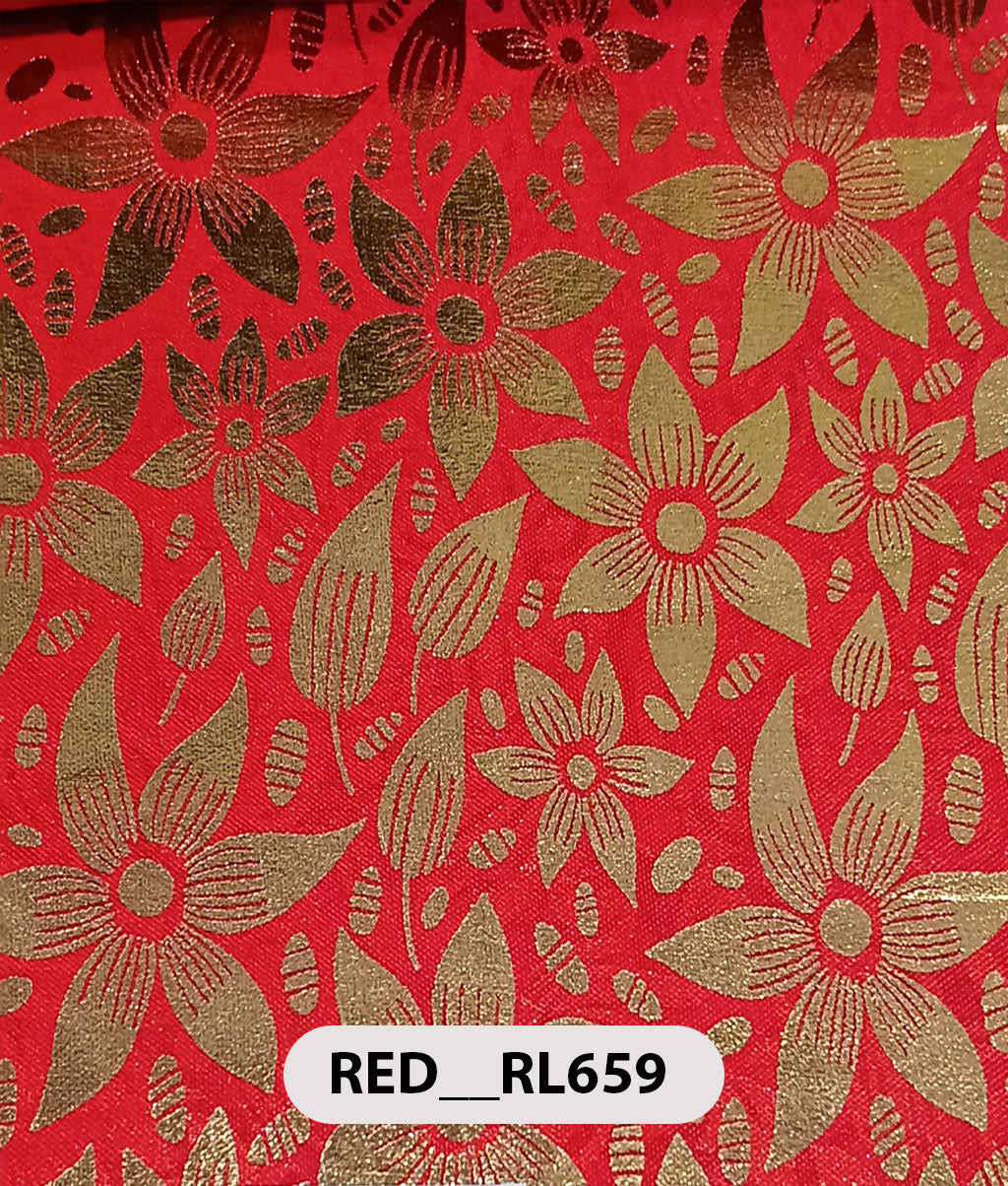 Roto Foil Print & Lycra Foil Print Fabric 