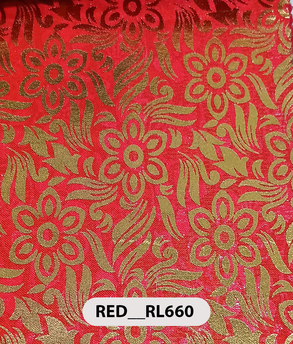 Roto Foil Print & Lycra Foil Print Fabric 