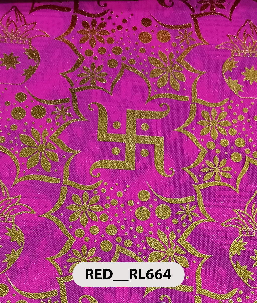 Roto Foil Print & Lycra Foil Print Fabric 