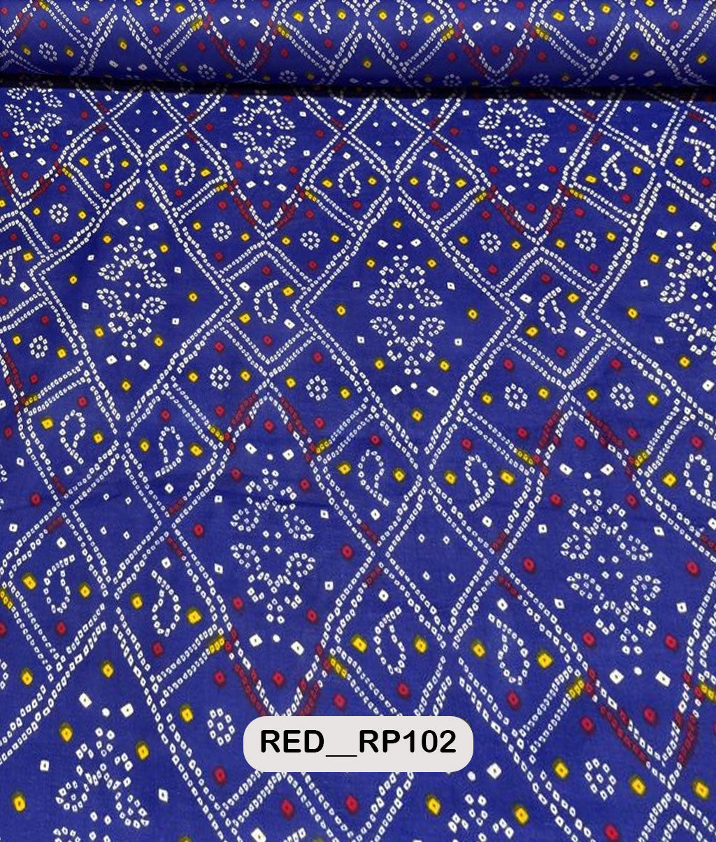 Traditional Roto Print Fabric   