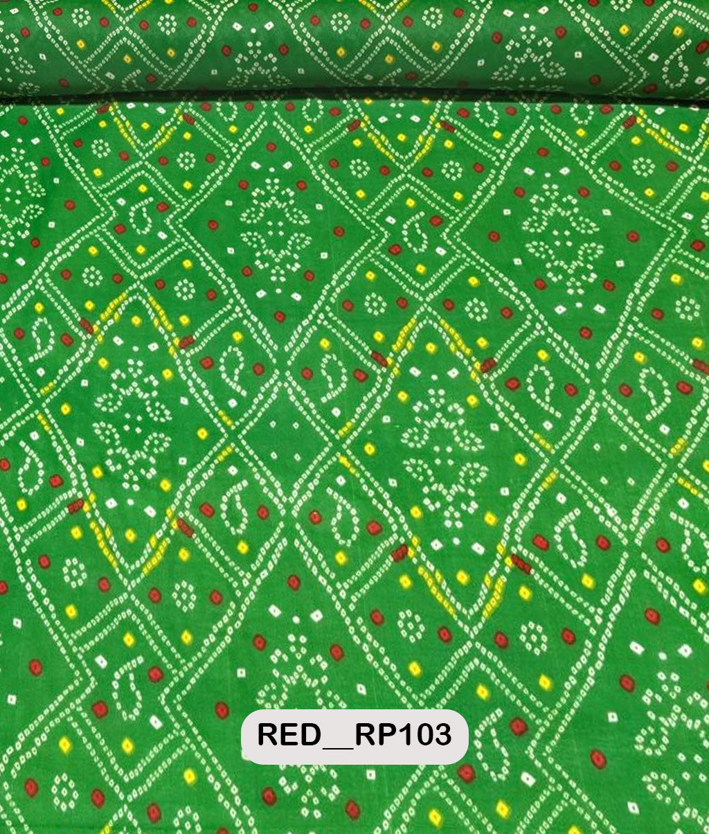 Traditional Roto Print Fabric   