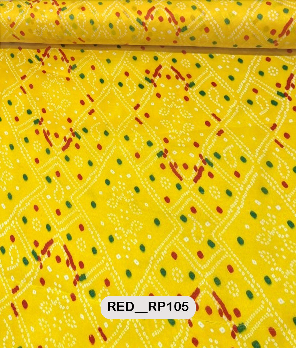 Traditional Roto Print Fabric   