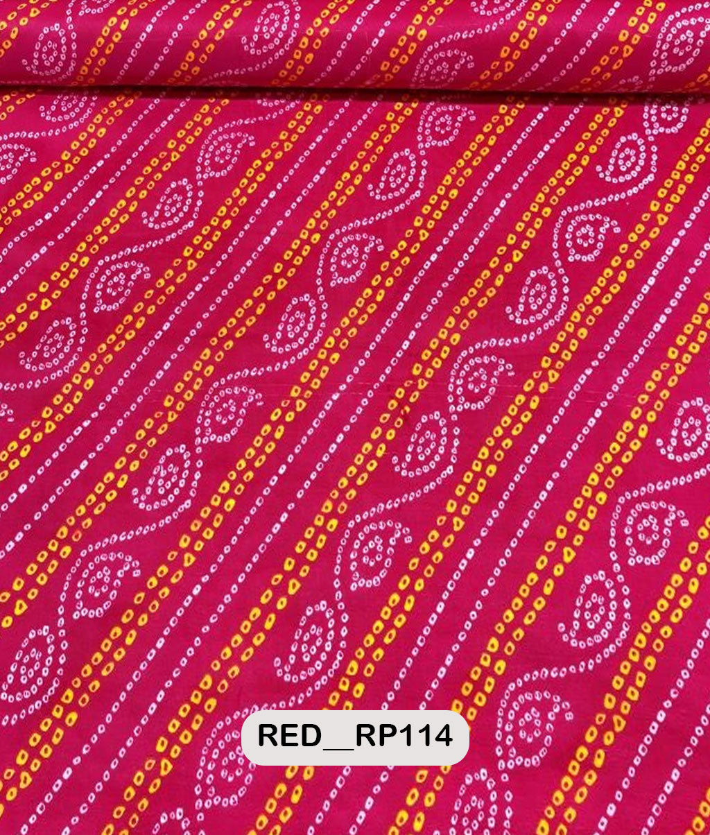 Traditional Roto Print Fabric   