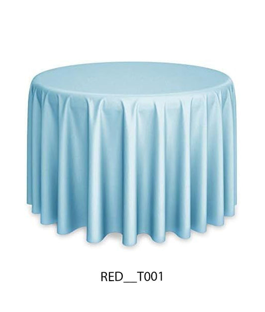 Plain Round Table Cover – Premium Fabric (All Colors Available)