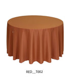 Plain Round Table Cover – Premium Fabric (All Colors Available)