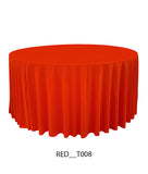 Plain Round Table Cover – Premium Fabric (All Colors Available)