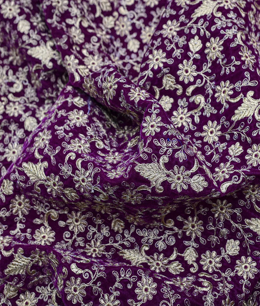 Velvet Work Fabric